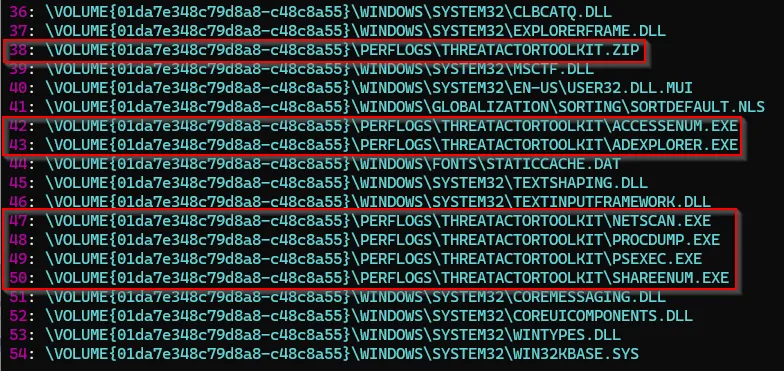 PECmd Output for 7-Zip Cont.